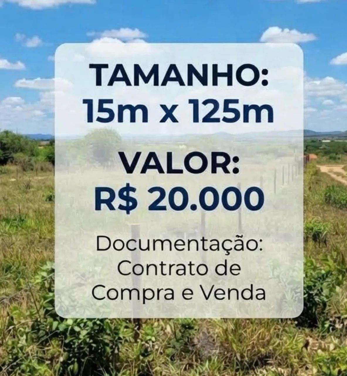 Terreno no morrão 