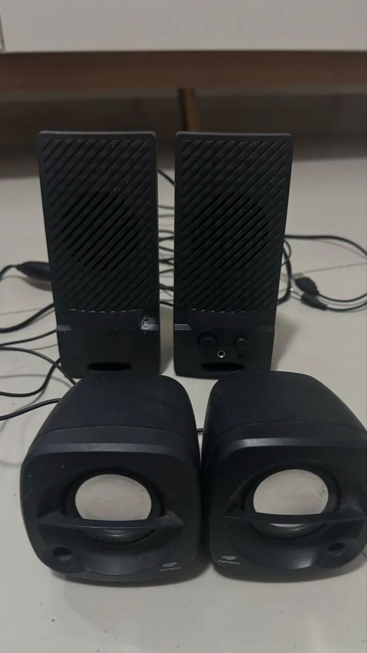 Caixas de Som para PC - Usadas - Funcionando - Foto 2