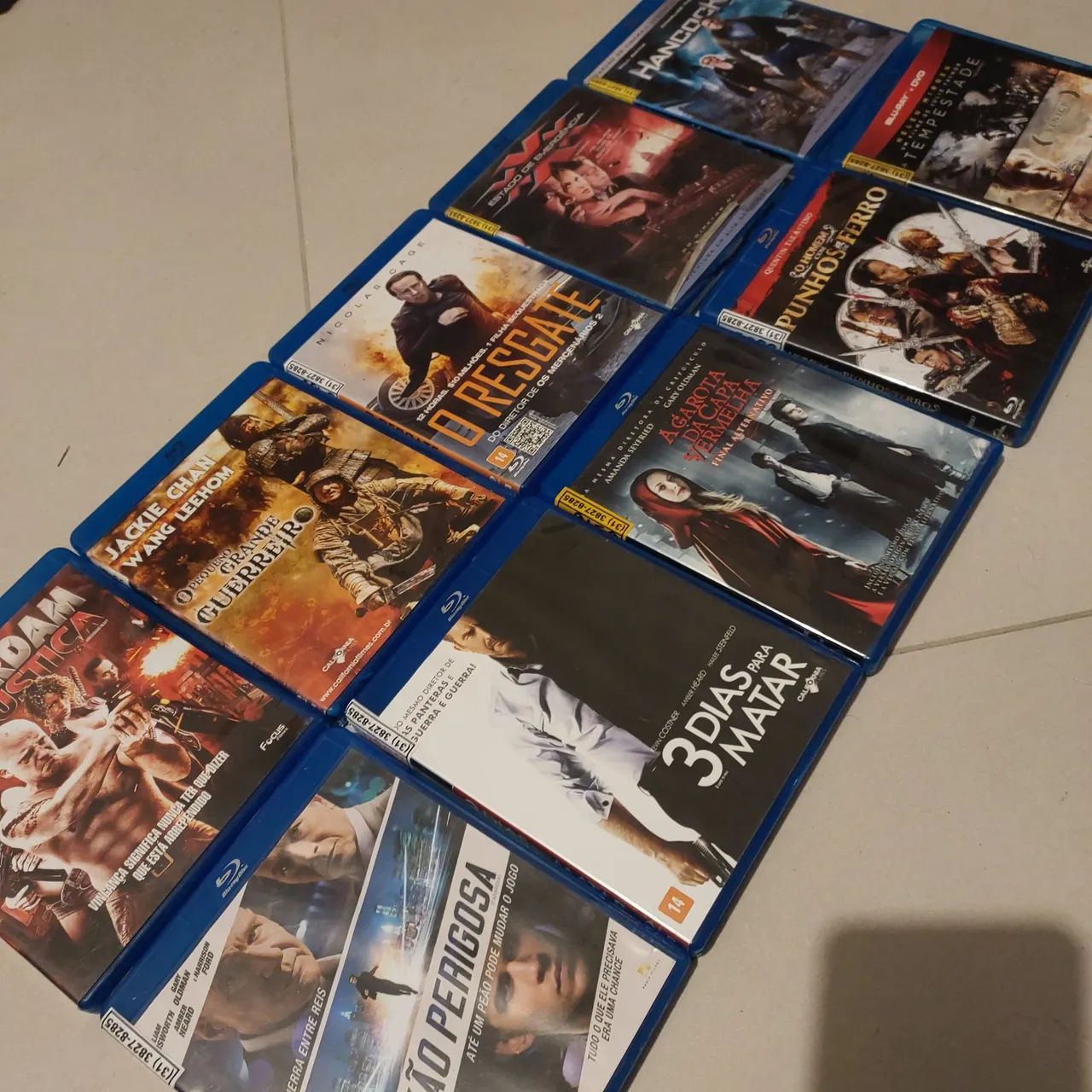 Blu Ray 10 filmes 