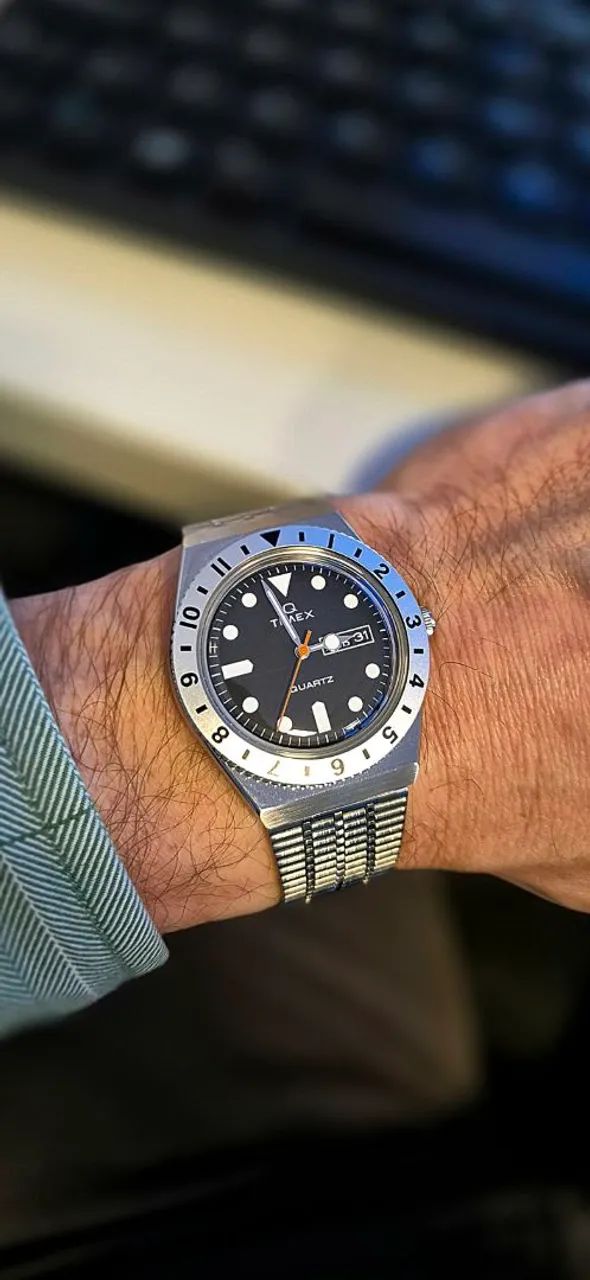 Relógio Timex Q reissue 38mm - impecável!