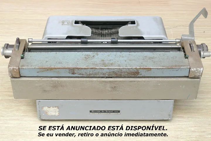 Máquina de escrever Olivetti LEIA o anúncio! - Foto 2