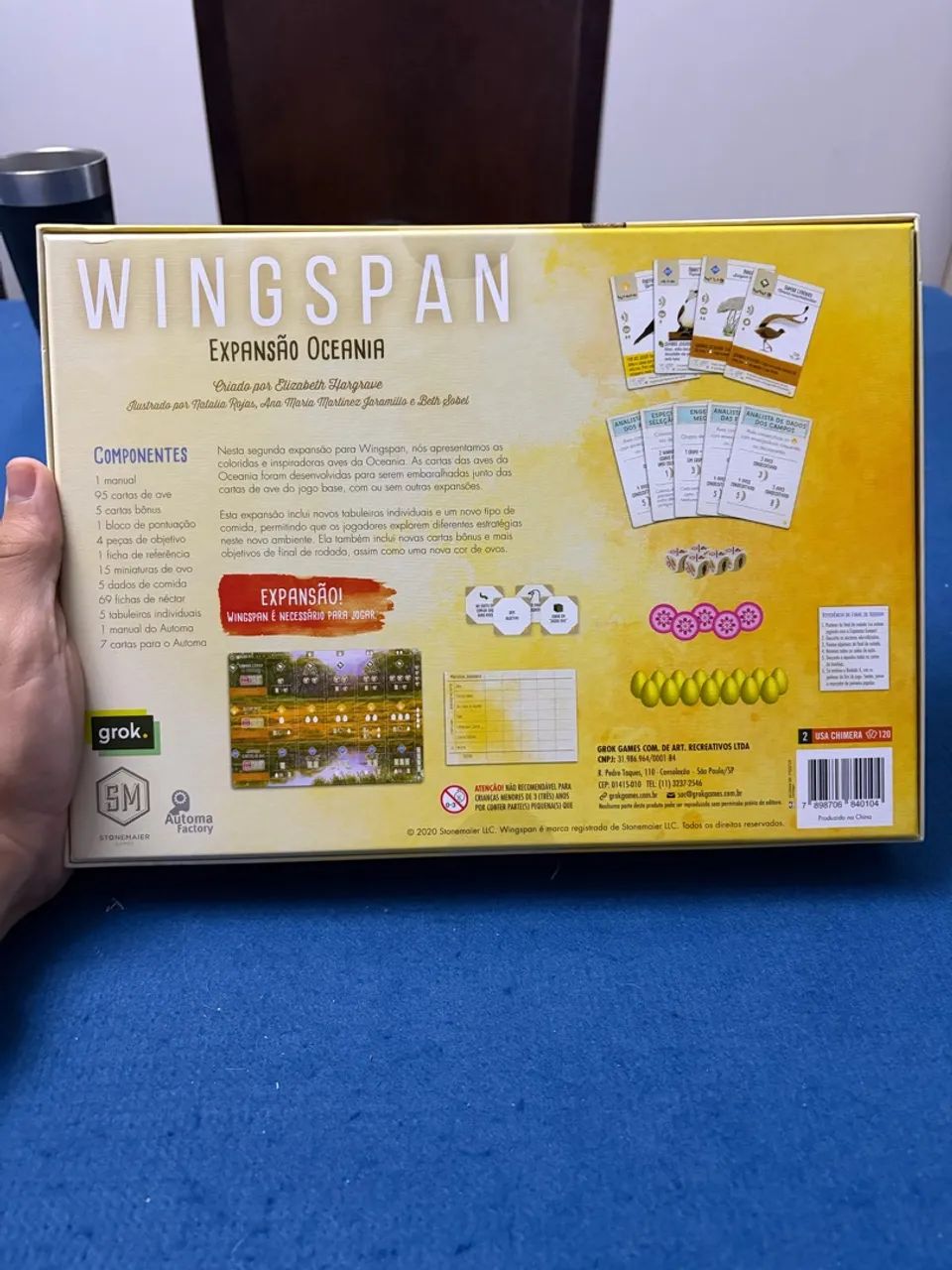 Combo Expansão Wingspan - Jogo de Tabuleiro - Foto 5
