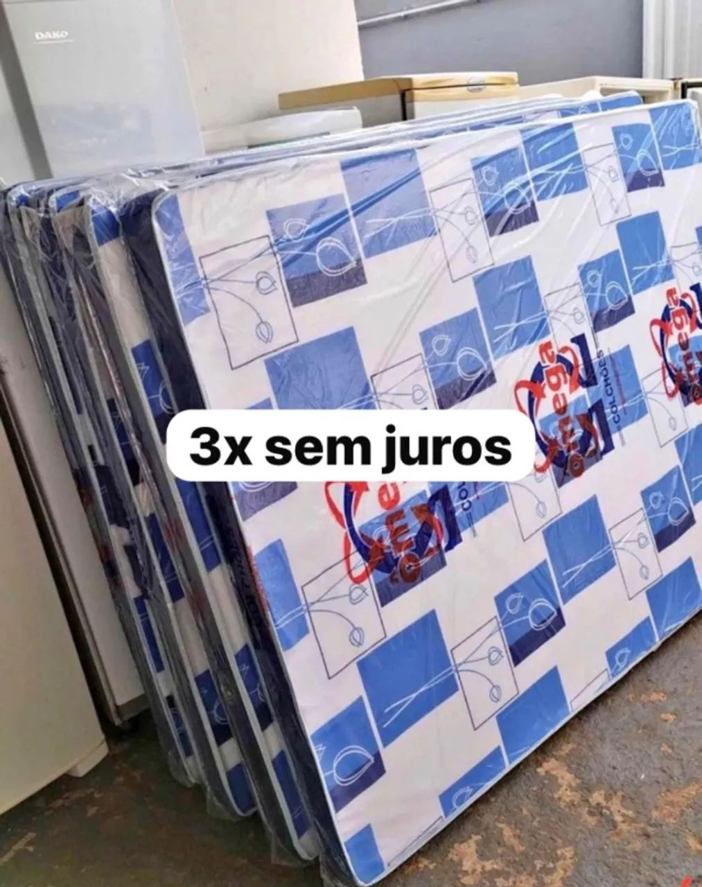 Colchao d20 casal novo
