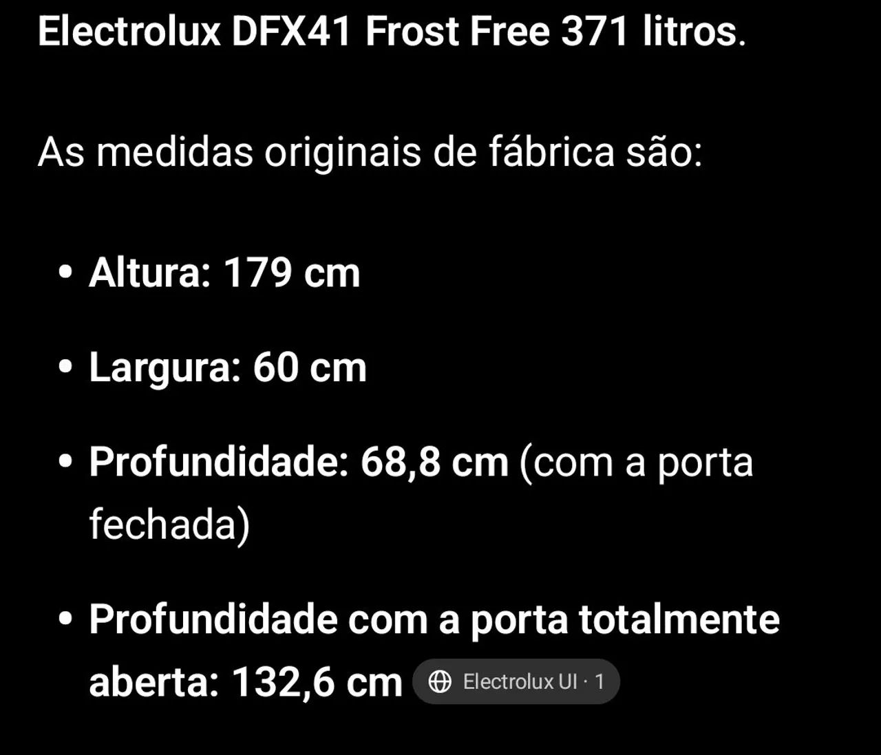 Geladeira Electrolux 370 L Cromada - Foto 4
