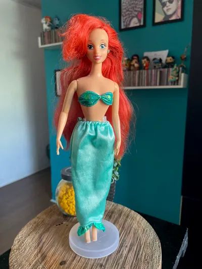 Boneca Ariel da coleção A Pequena Sereia da Mattel 1997 - Usada