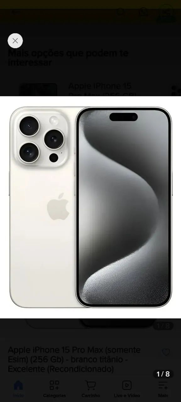 Iphone 15 pro max 512 gb - Celulares e Smartphones - Barra Funda