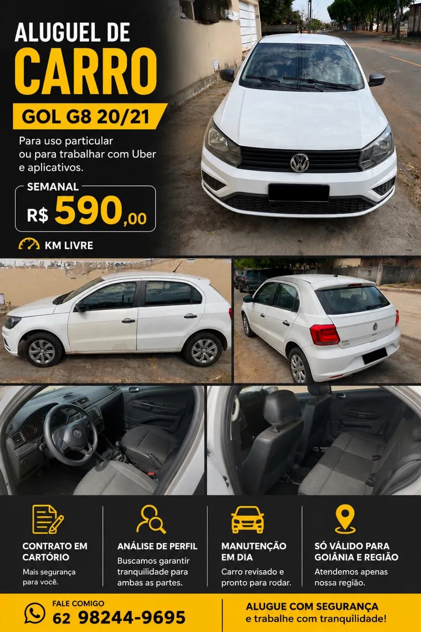 Aluguel de Gol G8