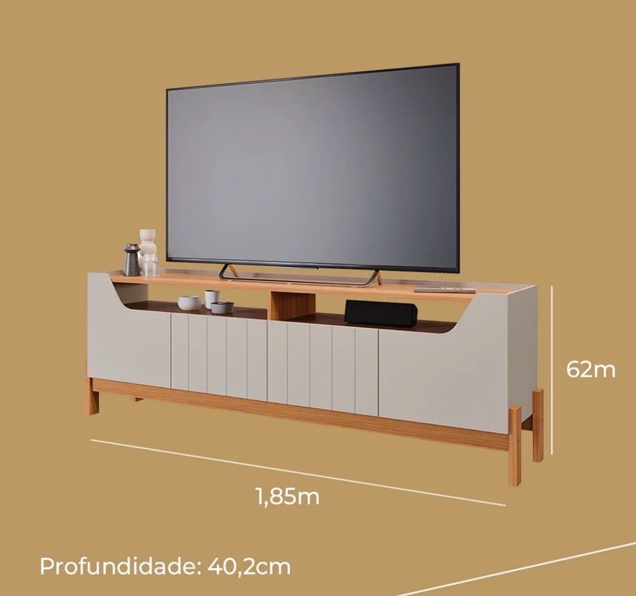 Rack Moema Para Tv Até 70? Nova 