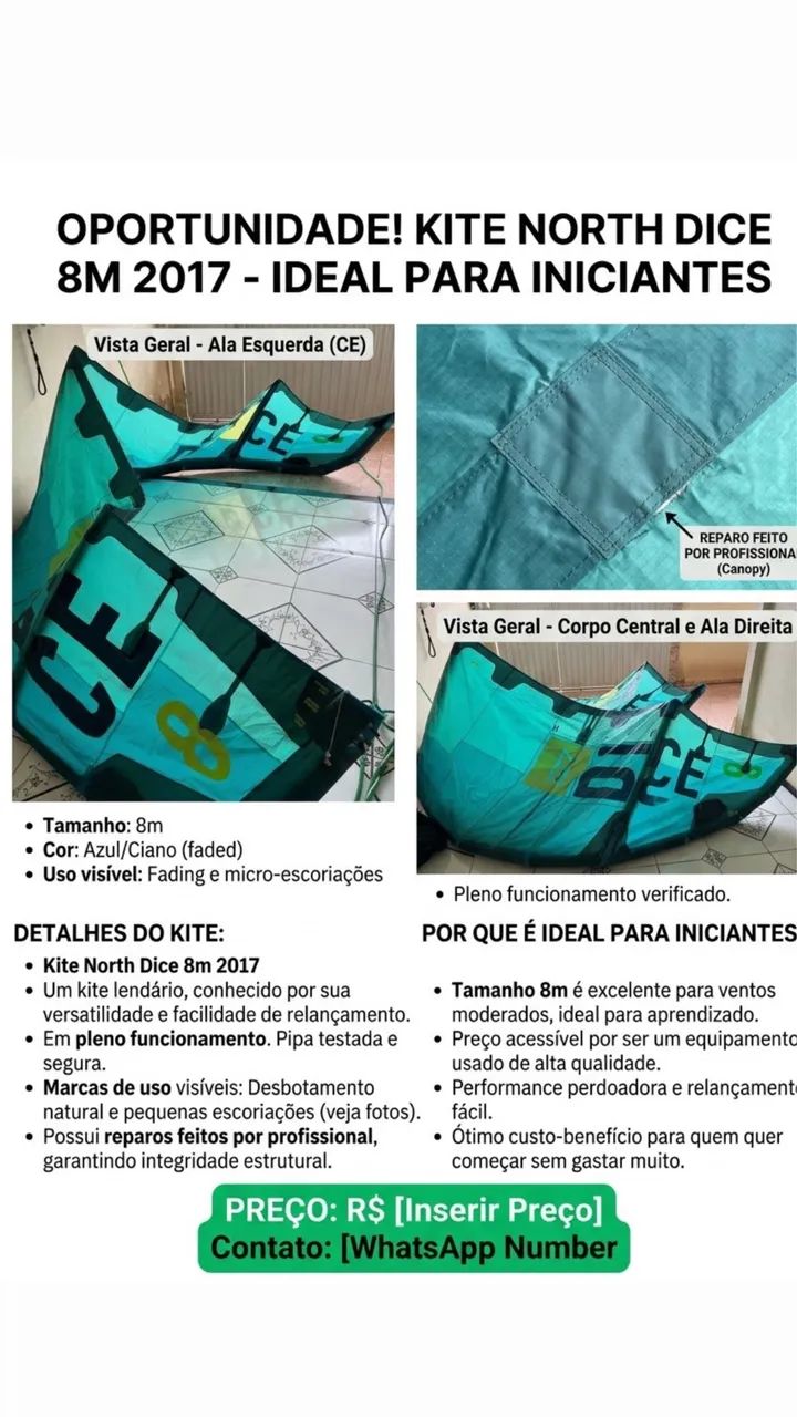 Kitesurf completo 