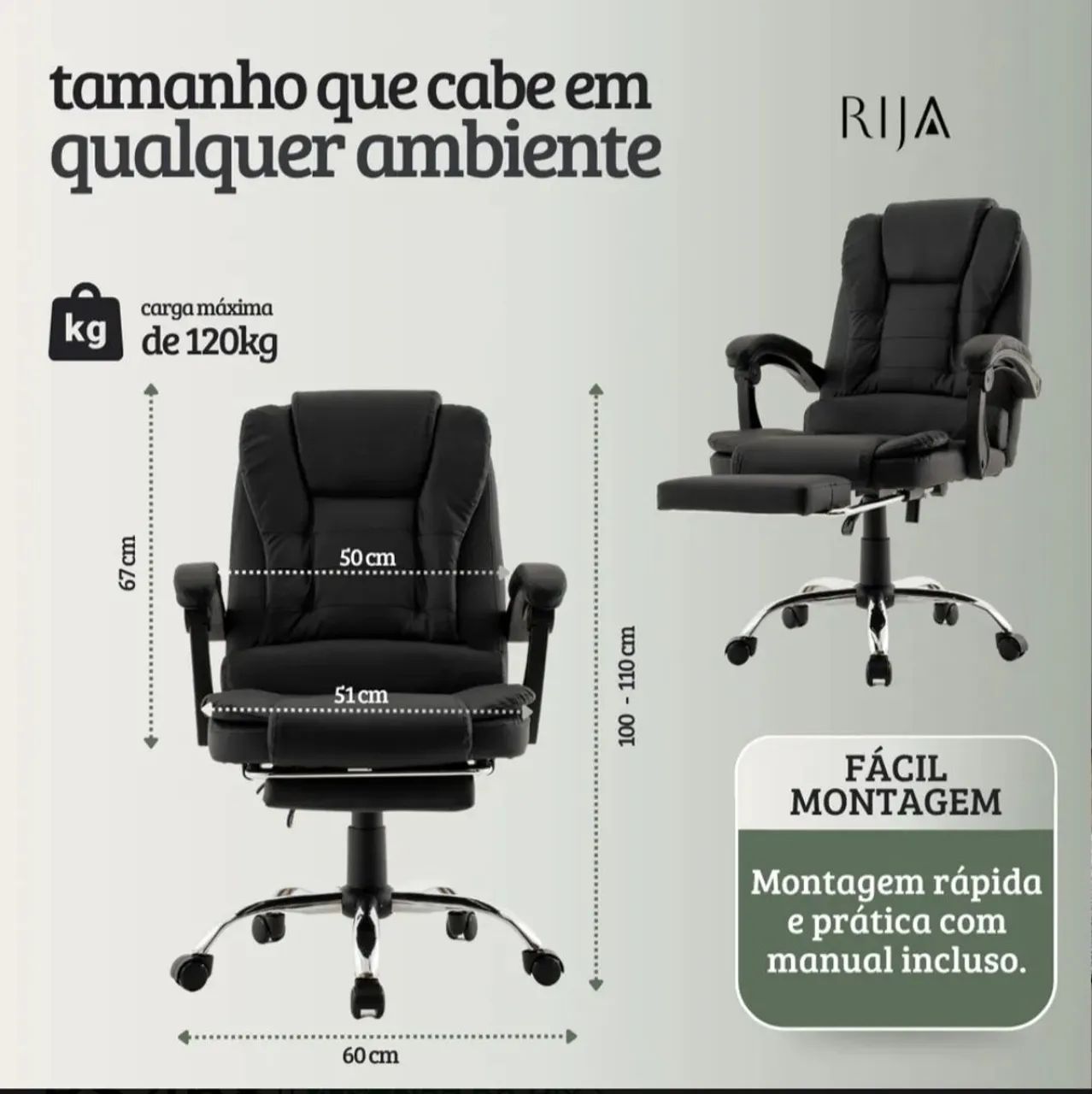 Cadeira de escritório  - Foto 5