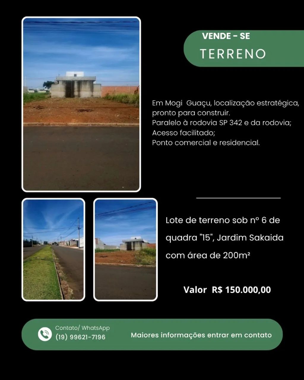 Vende-se terreno