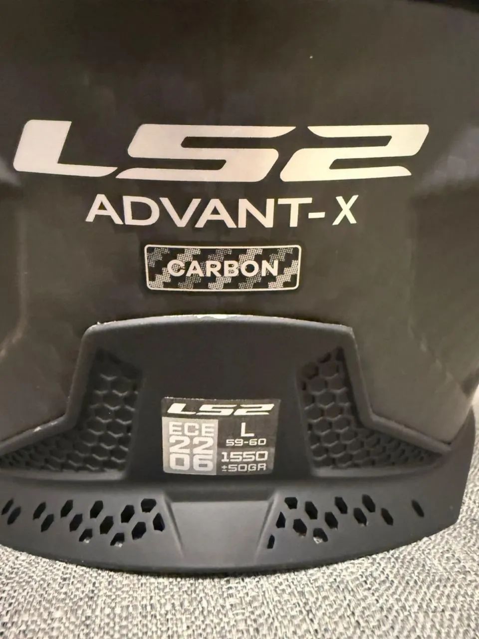 Capacete ls2 advant-x carbono novo sem uso  - Foto 3
