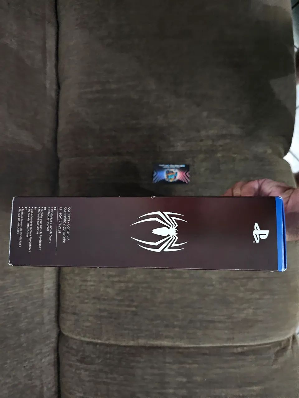 TAMPA PS5 SPIDER-MAN 2 FACEPLATE ORIGINAL SONY (PS5 FAT) ACESSÓRIO   - Foto 6