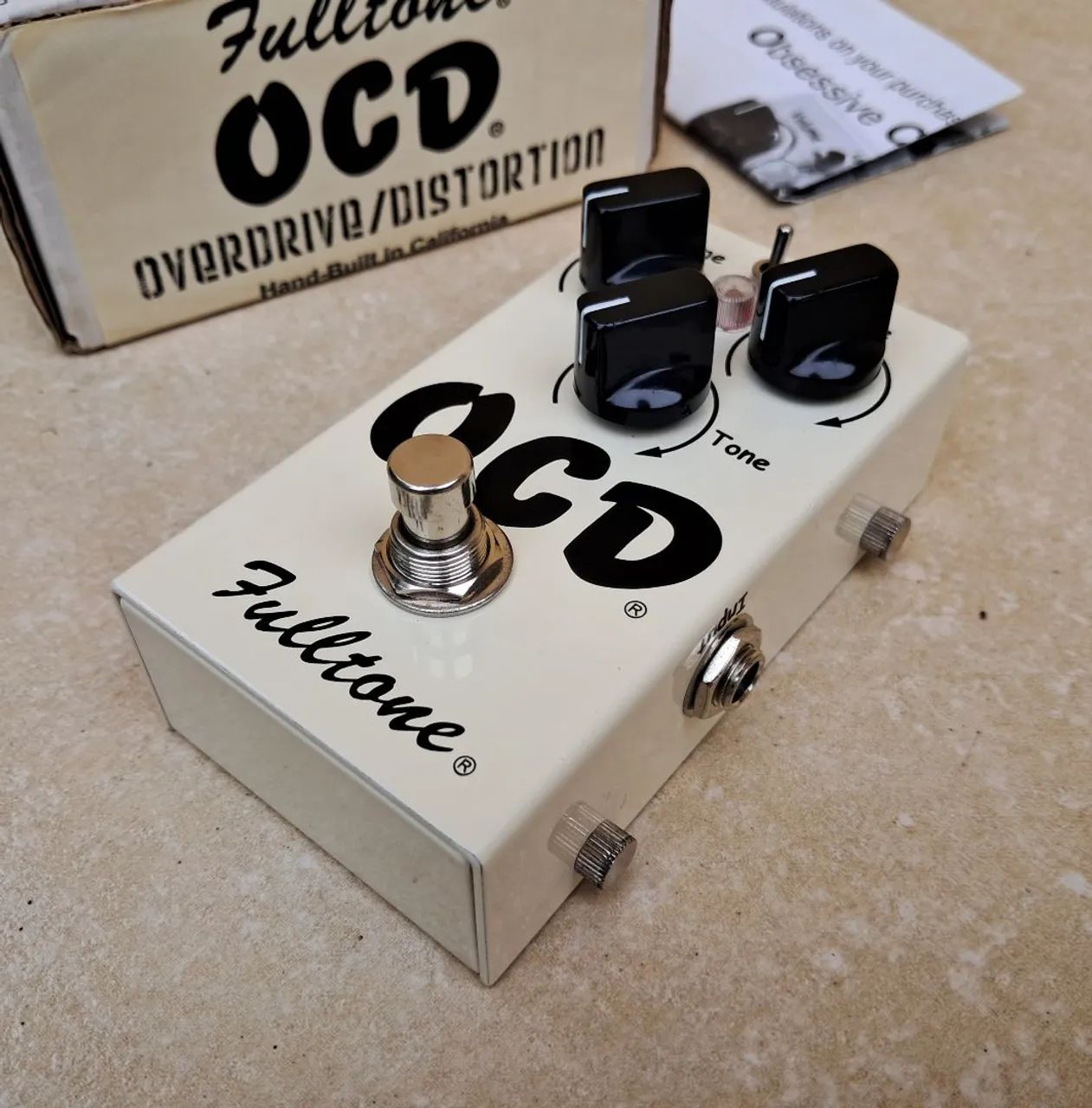 Pedal Fulltone OCD v 1.4 com Caixa e Tag - Instrumentos musicais