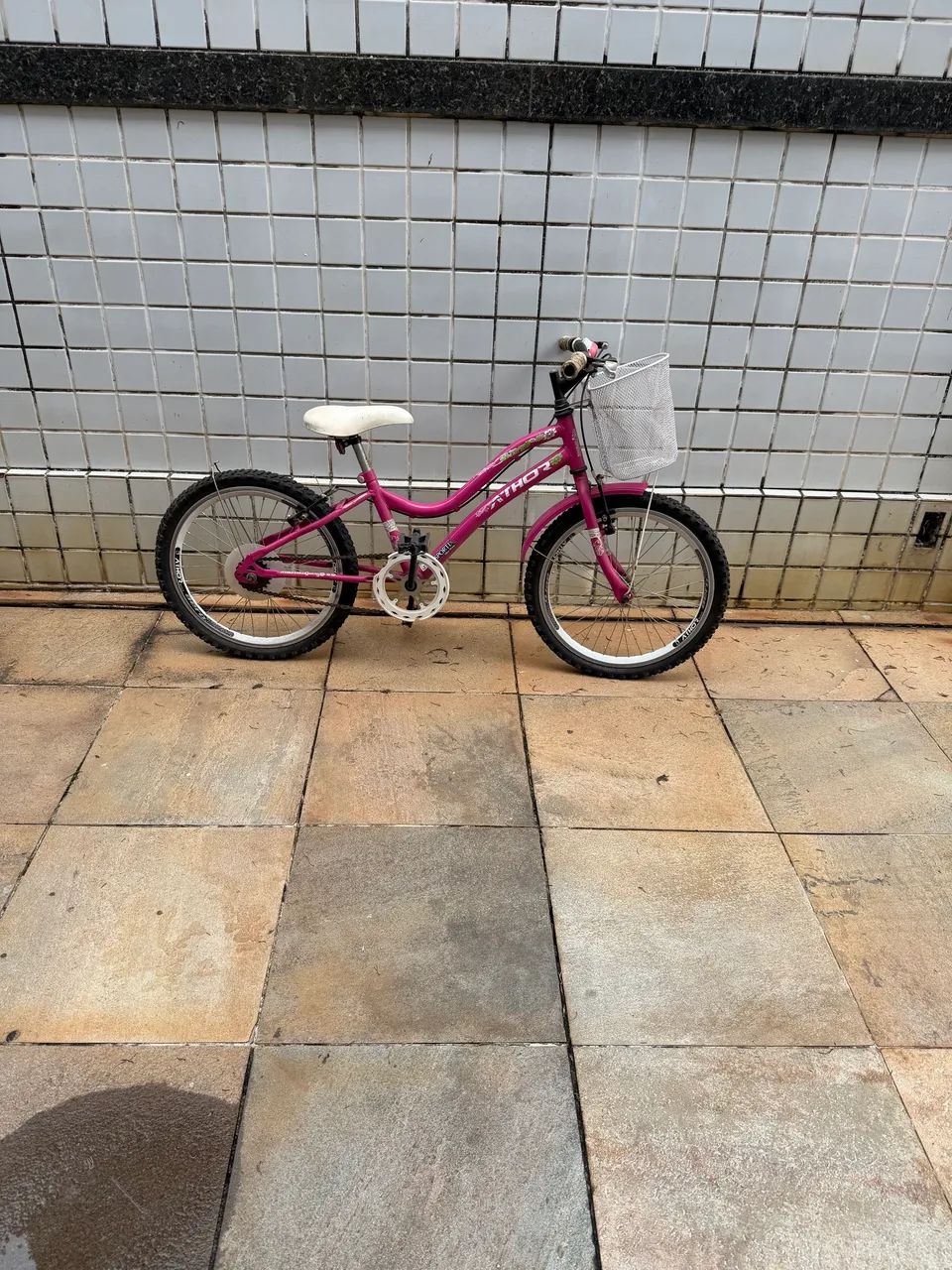 Bicicleta infantil feminina semi nova