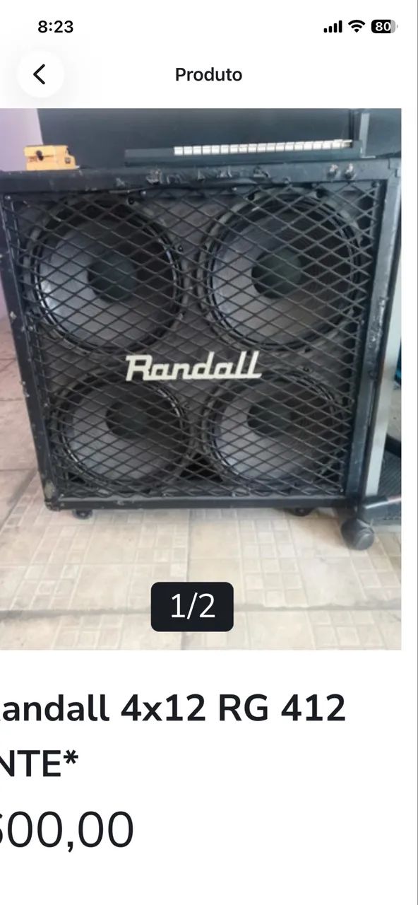  Caixa Randall 4x12  - Foto 2