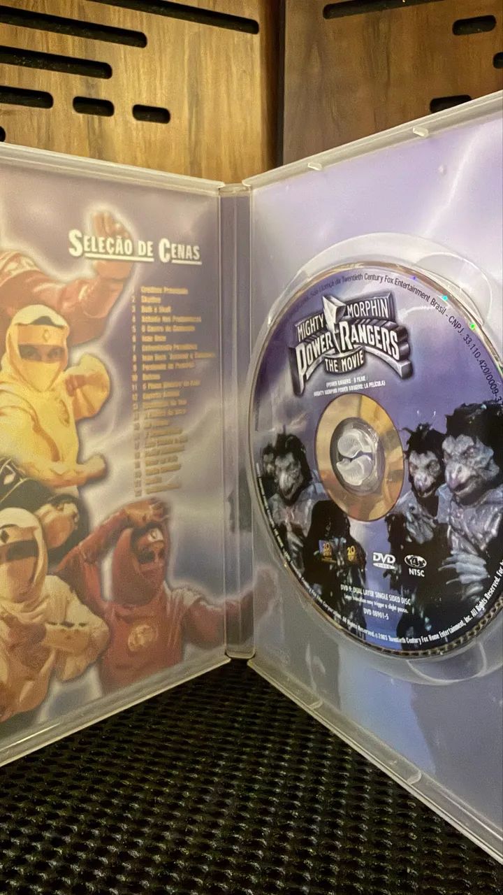 Power Rangers - O Filme (1995) DVD ORIGINAL [Usado e bem
