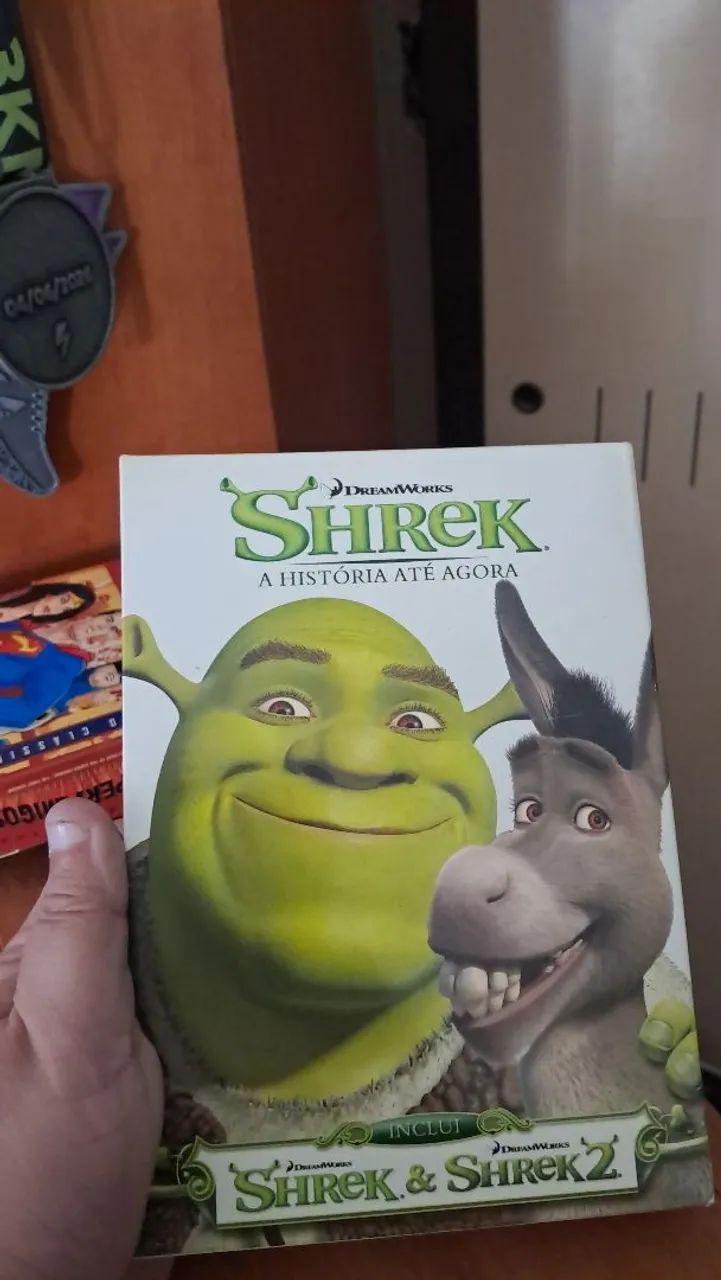 BOX DVDs Shrek 