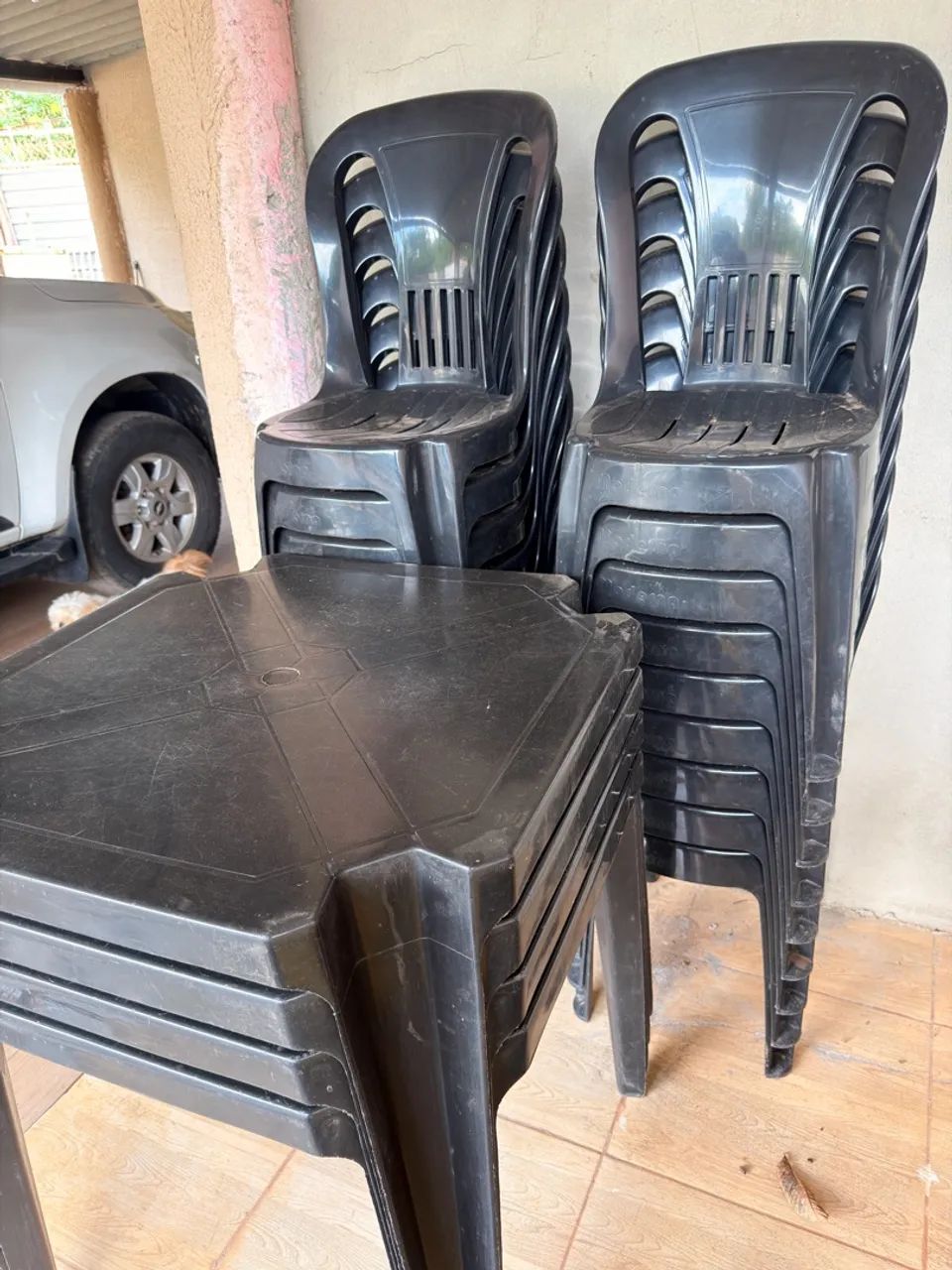 Conjunto de mesa de plástico  - Foto 4