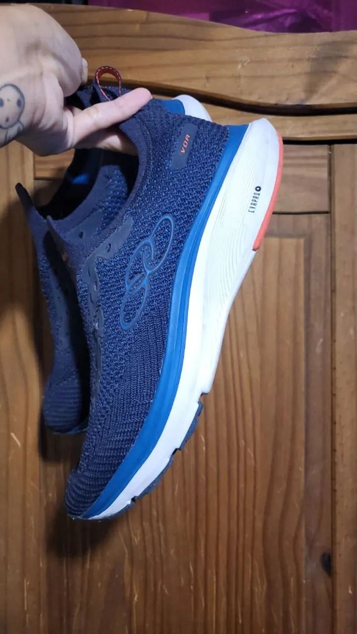 Tênis Running Adulto Voa Olympikus Azul - Foto 3