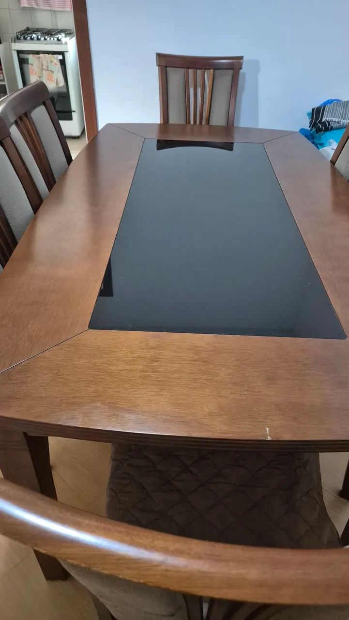 Mesa de jantar madeira maciça  - Foto 2