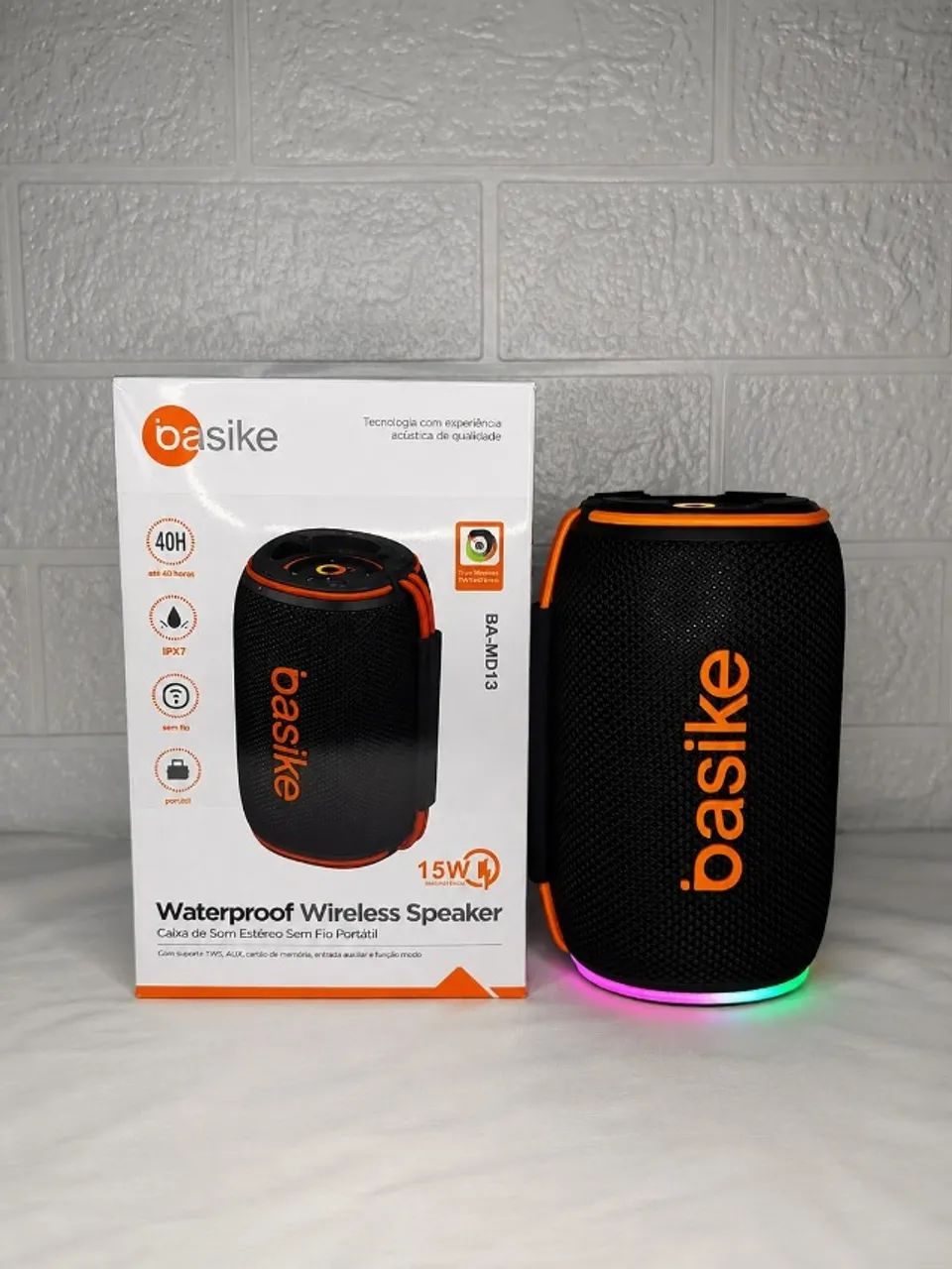 Caixa de som Basike 15W