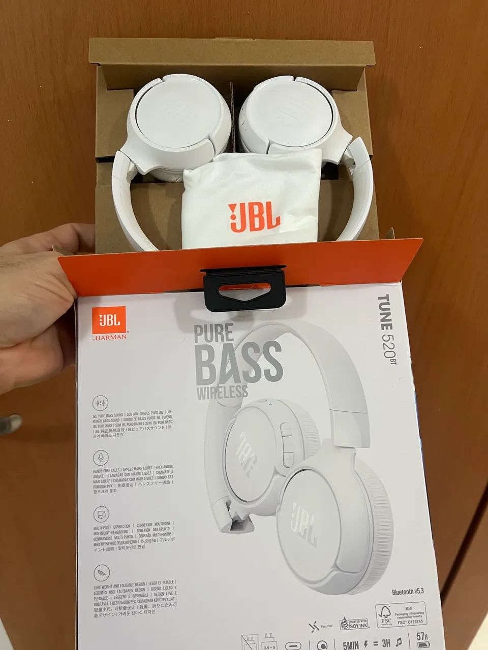 Fone de ouvido JBL