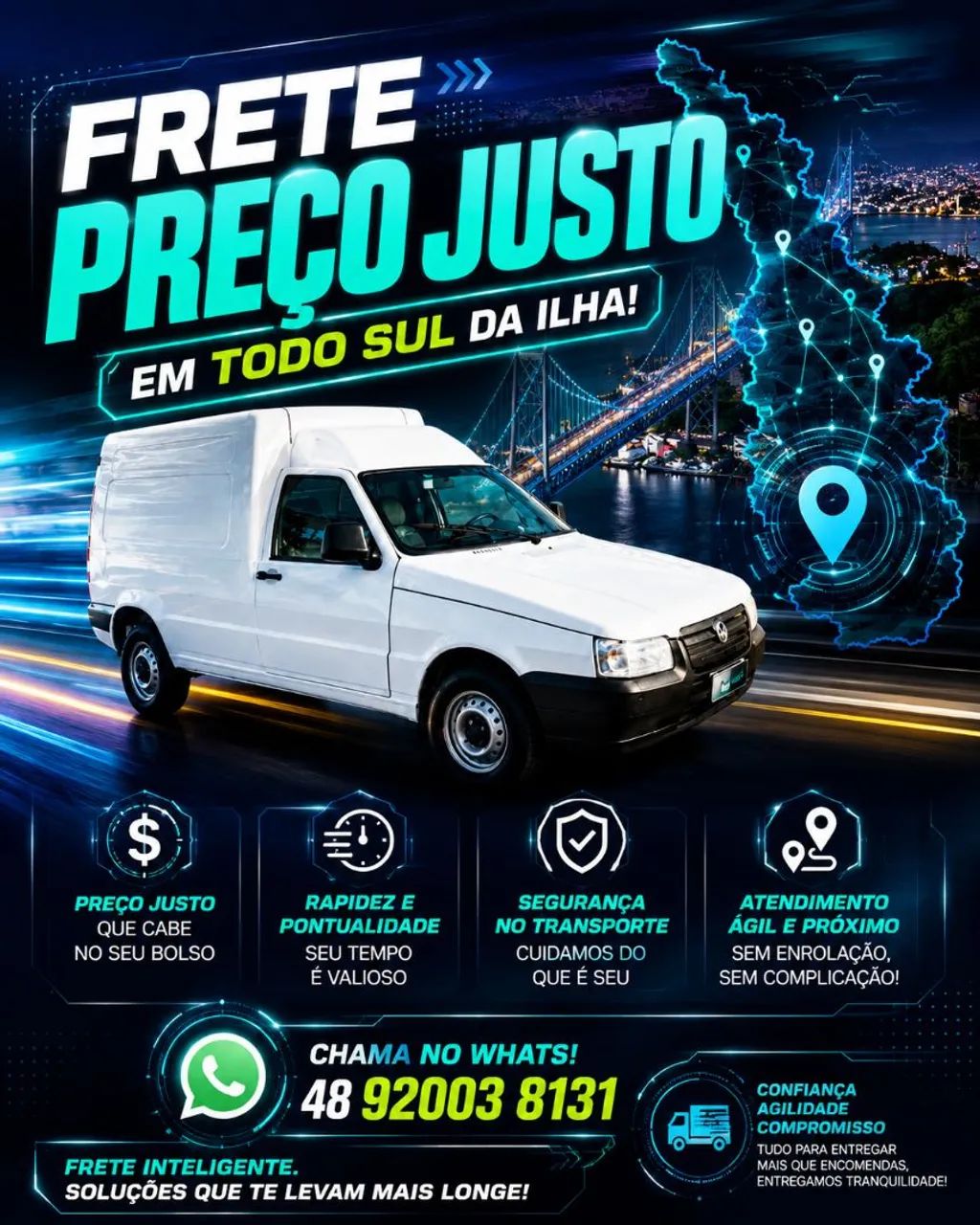 Frete preço justo 