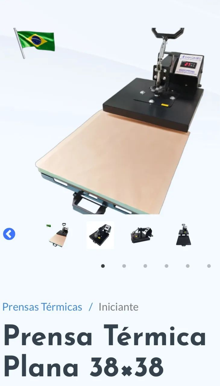 Prensa Térmica para tecidos  - Foto 2