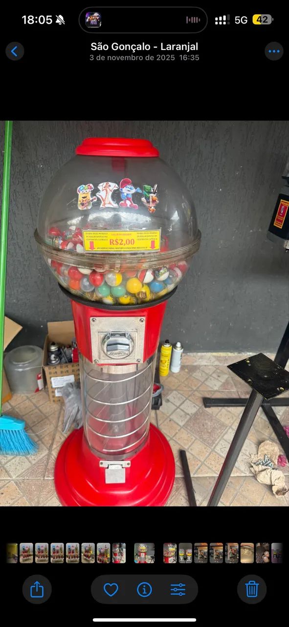Máquina de bolinha, vending machine - Foto 5