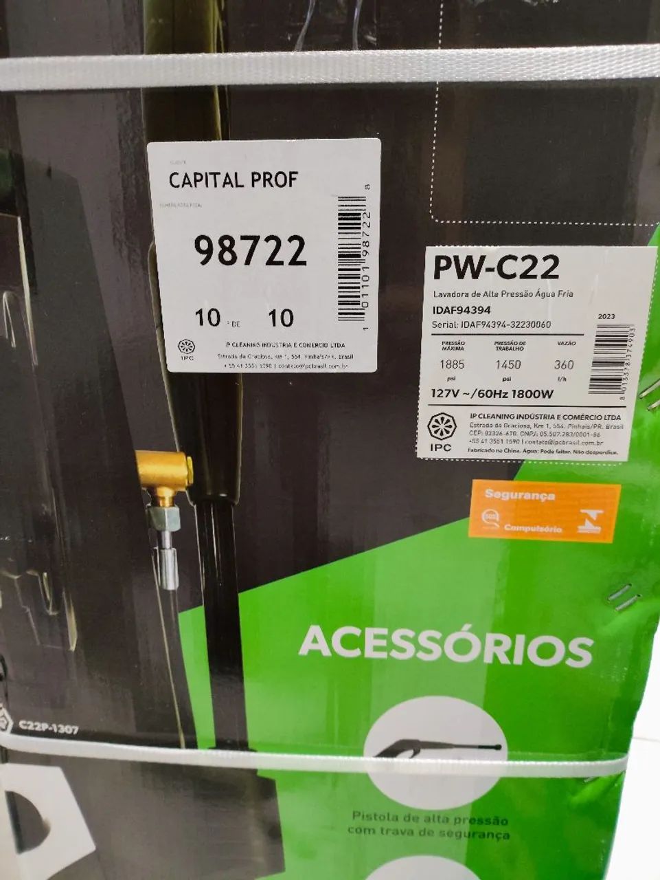Lavadora de alta pressão  IPC - Foto 2