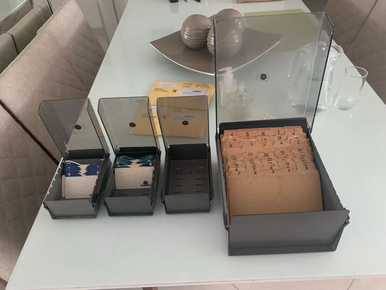 Fichário Catalográfico Organizador de mesa Acrimet Kardex ACRIMET - Foto 5