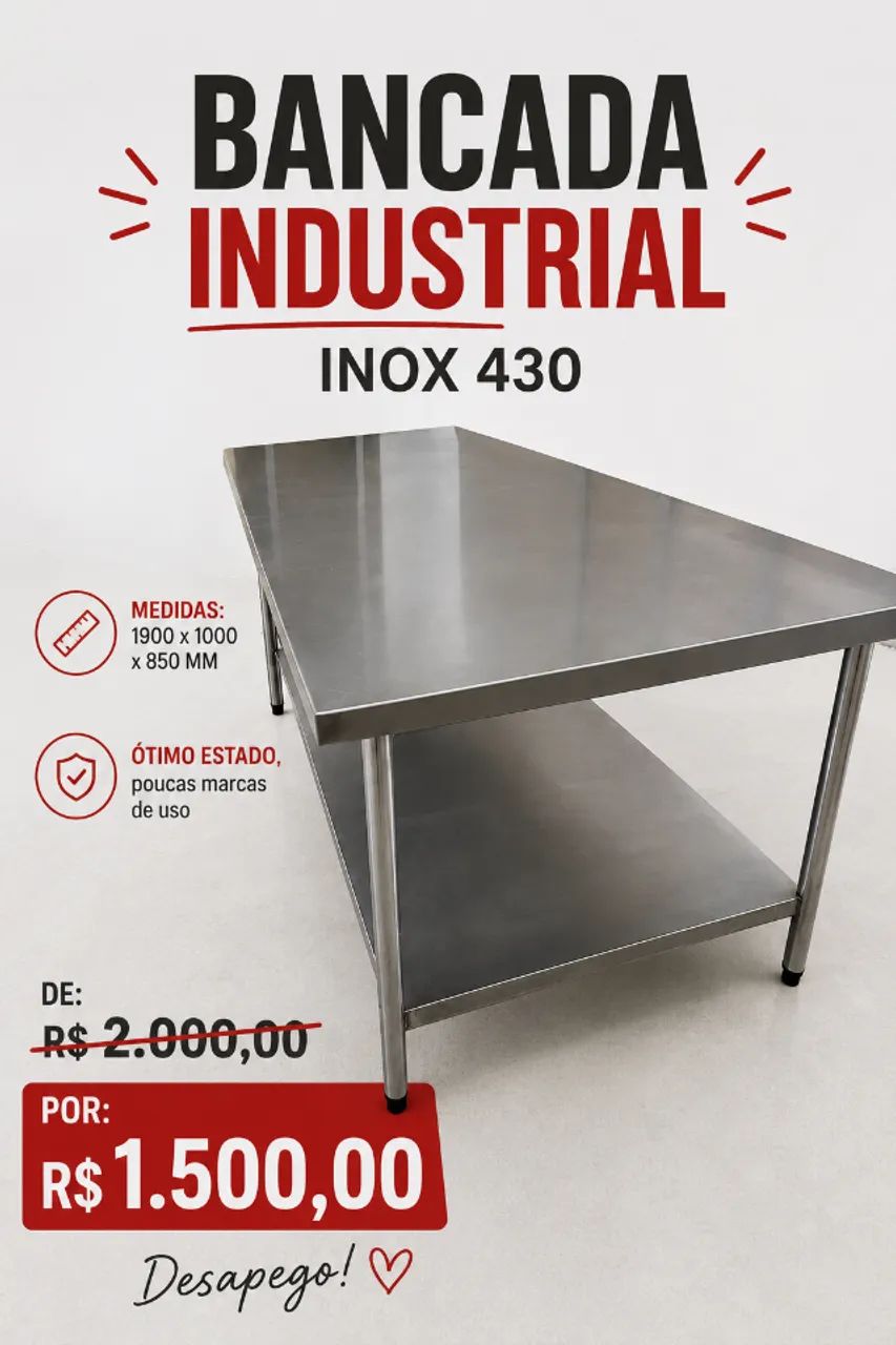 Mesa inox 