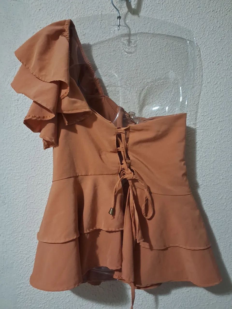 Conjunto short croped ombro só n°40 - Foto 2