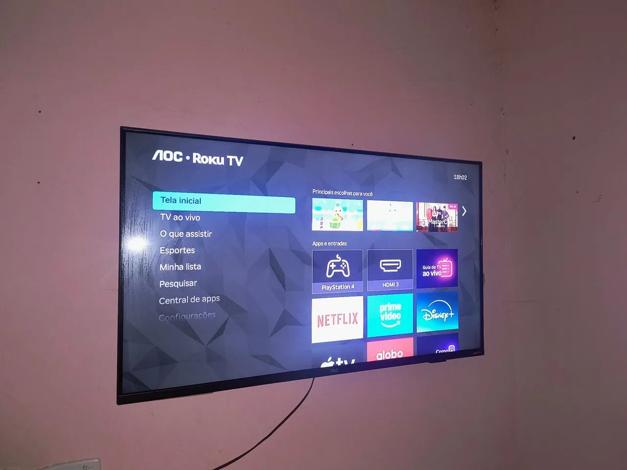 aoc smarth 43 roku tv - Foto 3