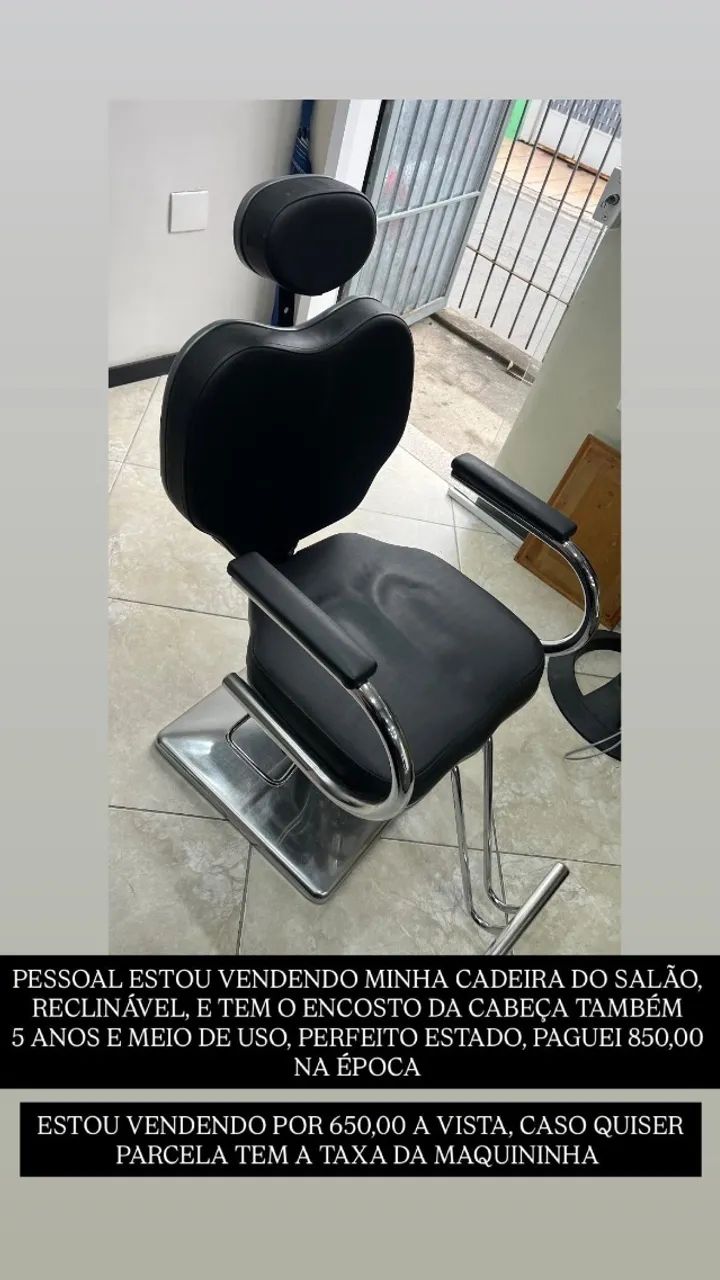 Cadeira de salão 