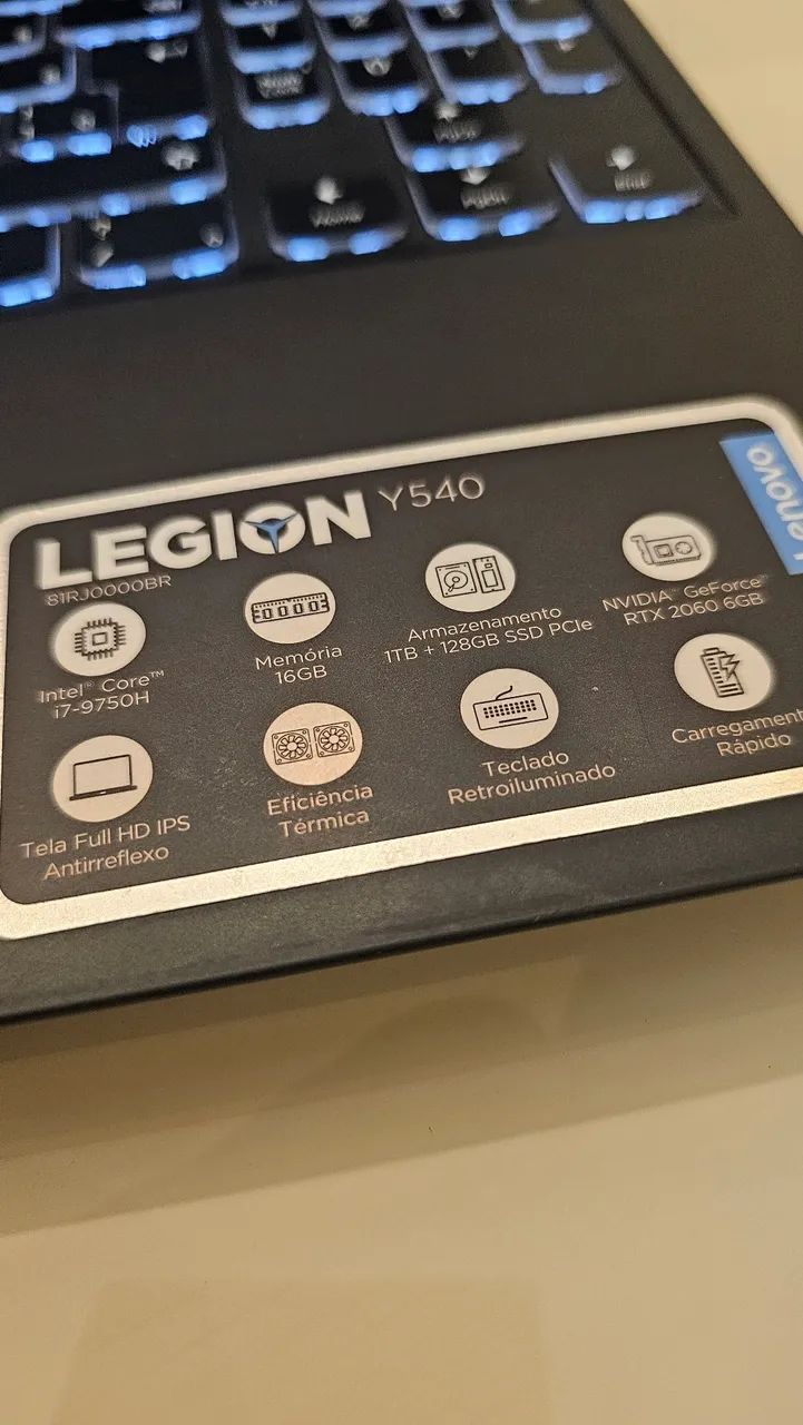 Lenovo Legion Y540 RTX 2060 6Gb - Foto 4
