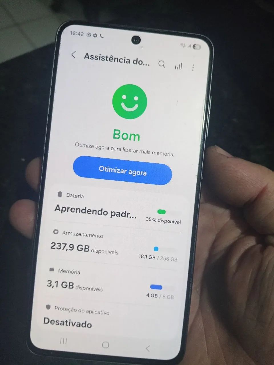 V/T Samsung s21fe 256 gb zero - Foto 2