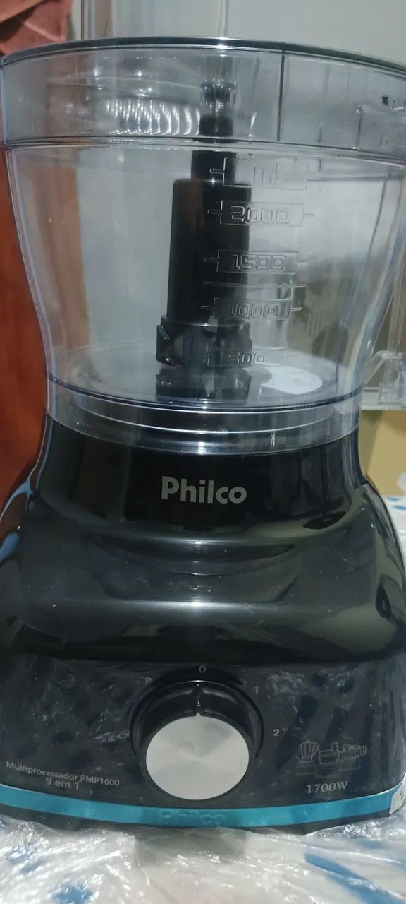 Mixer e Liquidificador Philco 1700W 9 em 1  (Multip<br>(Multiprocessador))  <br>Preto PMP1600P - Foto 5