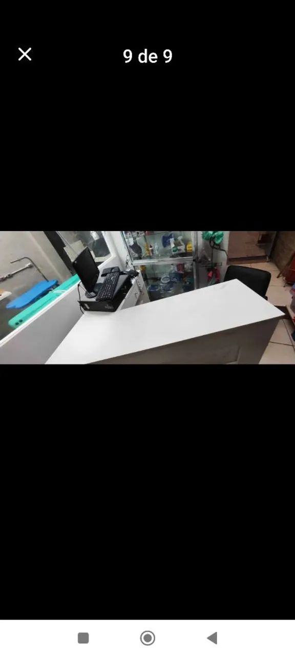 Balcão expositor vitrine com gaveta   - Foto 3