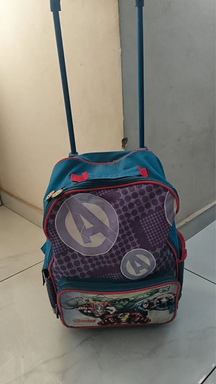 Mochilas usadas de carrinho