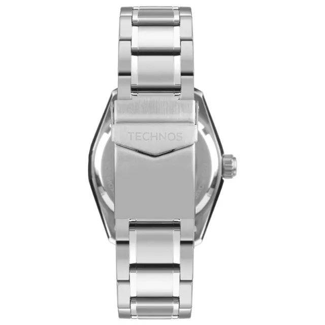 RELÓGIO TECHNOS MASCULINO  AUTOMÁTICO DIVER PRATA - Foto 2