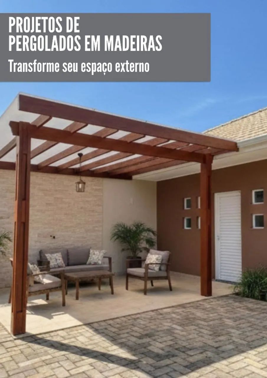 CARAMANCHÃO - COBERTURAS/PERGOLA m²