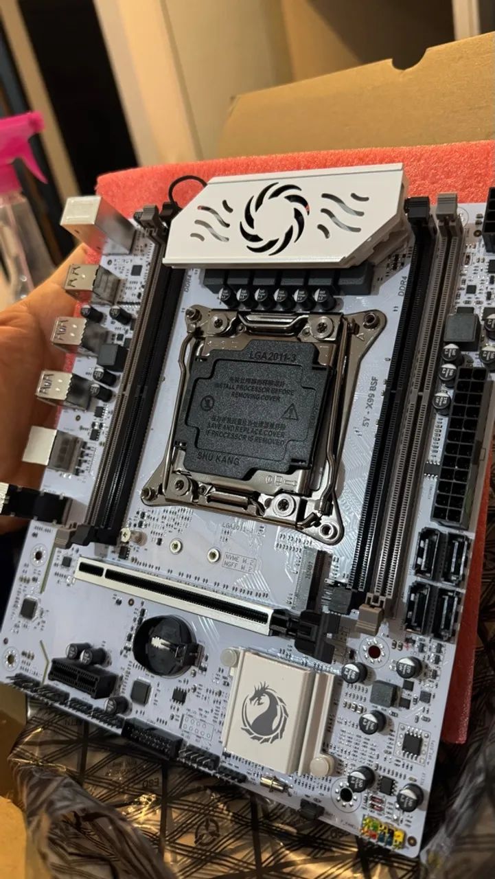 Placa mãe Soyo x99 w4 nova - Foto 2