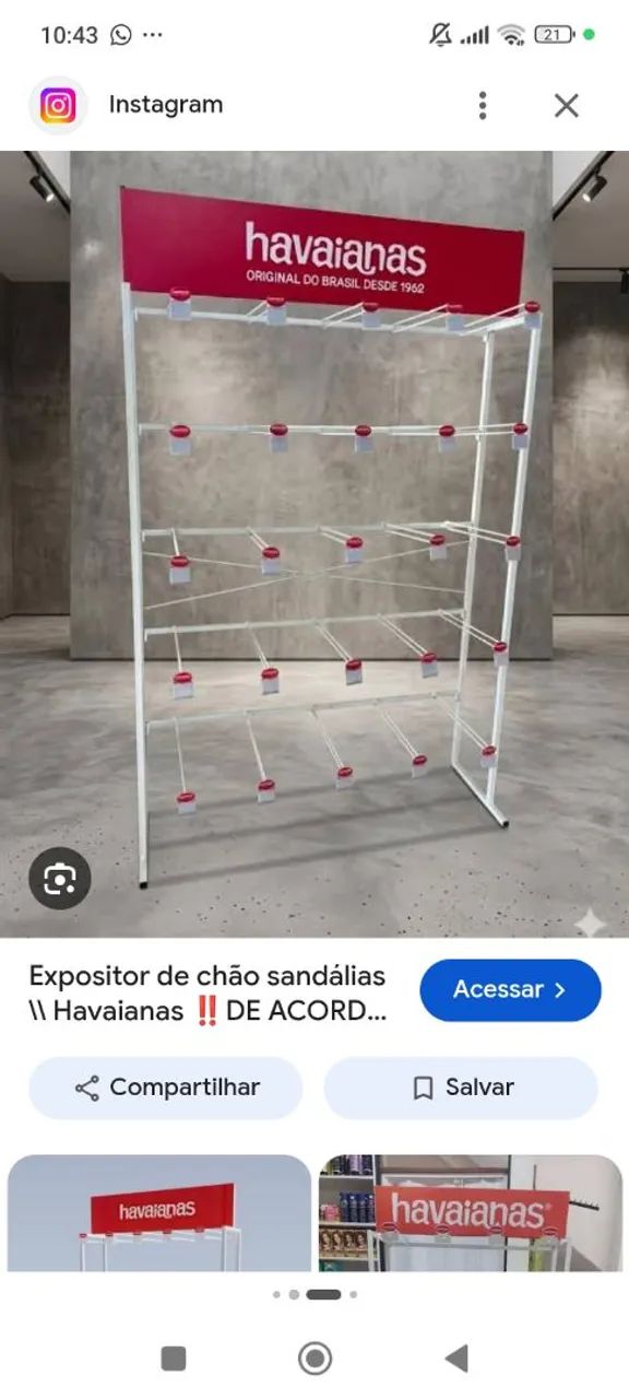 Expositor de havaianas  - Foto 2