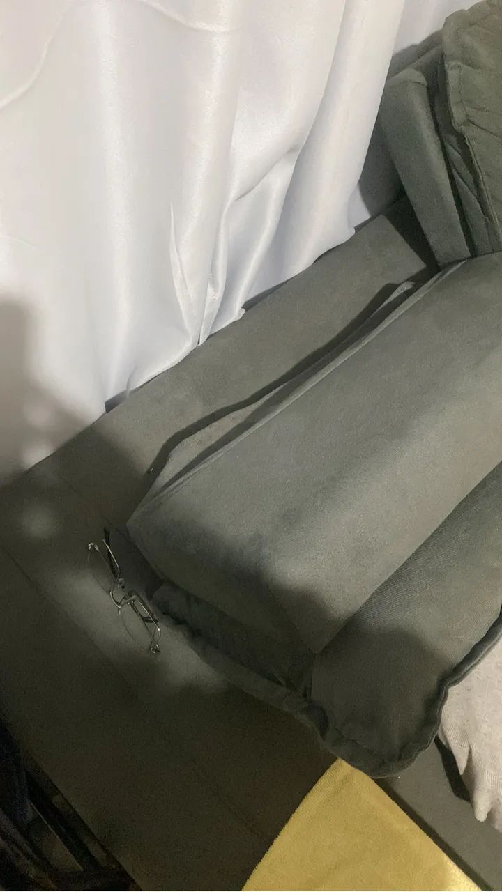 Sofá retratil e reclinável, 150 cm de largura. - Foto 4