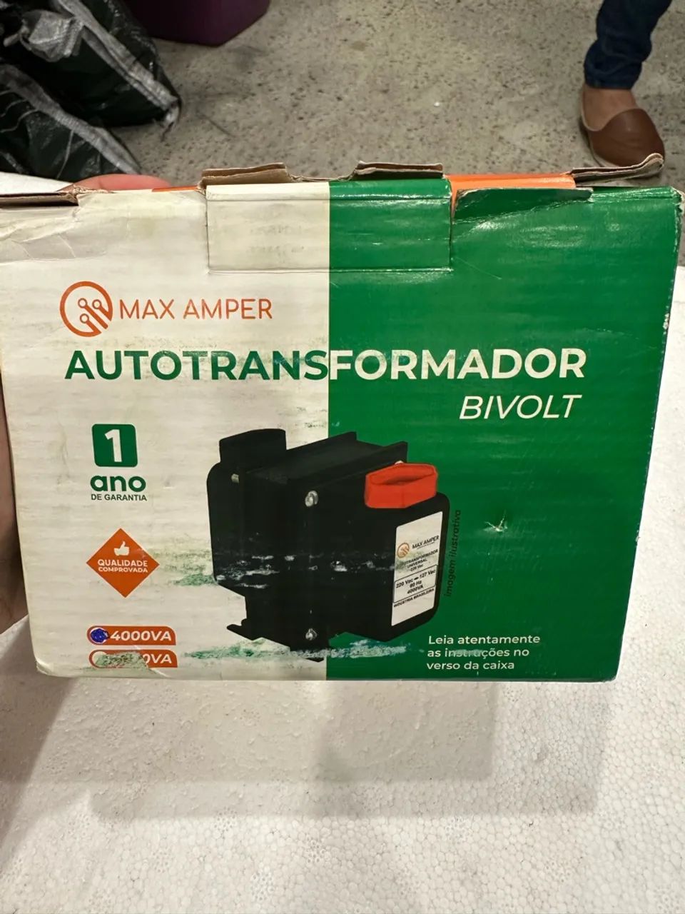 Vende-se transformador nunca usado. 