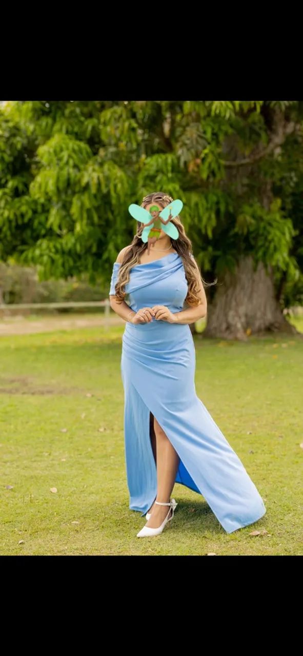  Vestido azul - Foto 2
