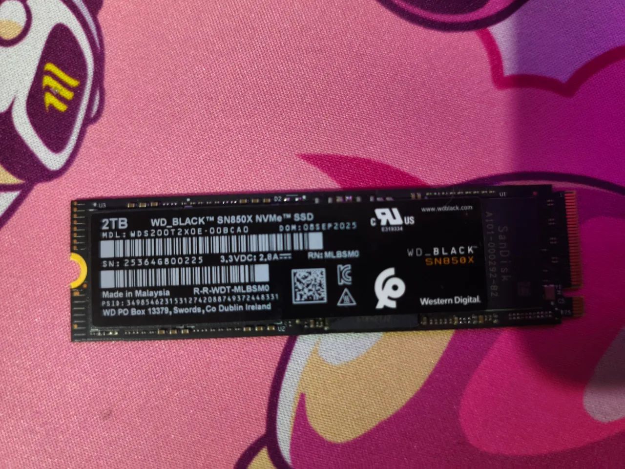 SSD 2tb WD Black sn850x - Armazenamento - Vila Ipê, Jandira
