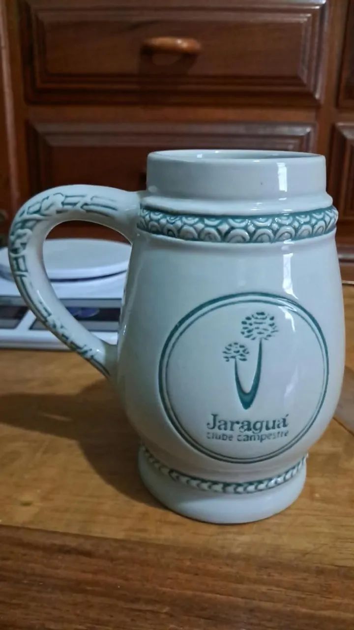 Caneca antiga de cerâmica - Foto 2